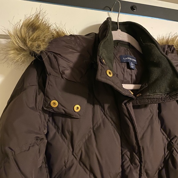 Lands End Puffer Coat - Picture 5 of 6